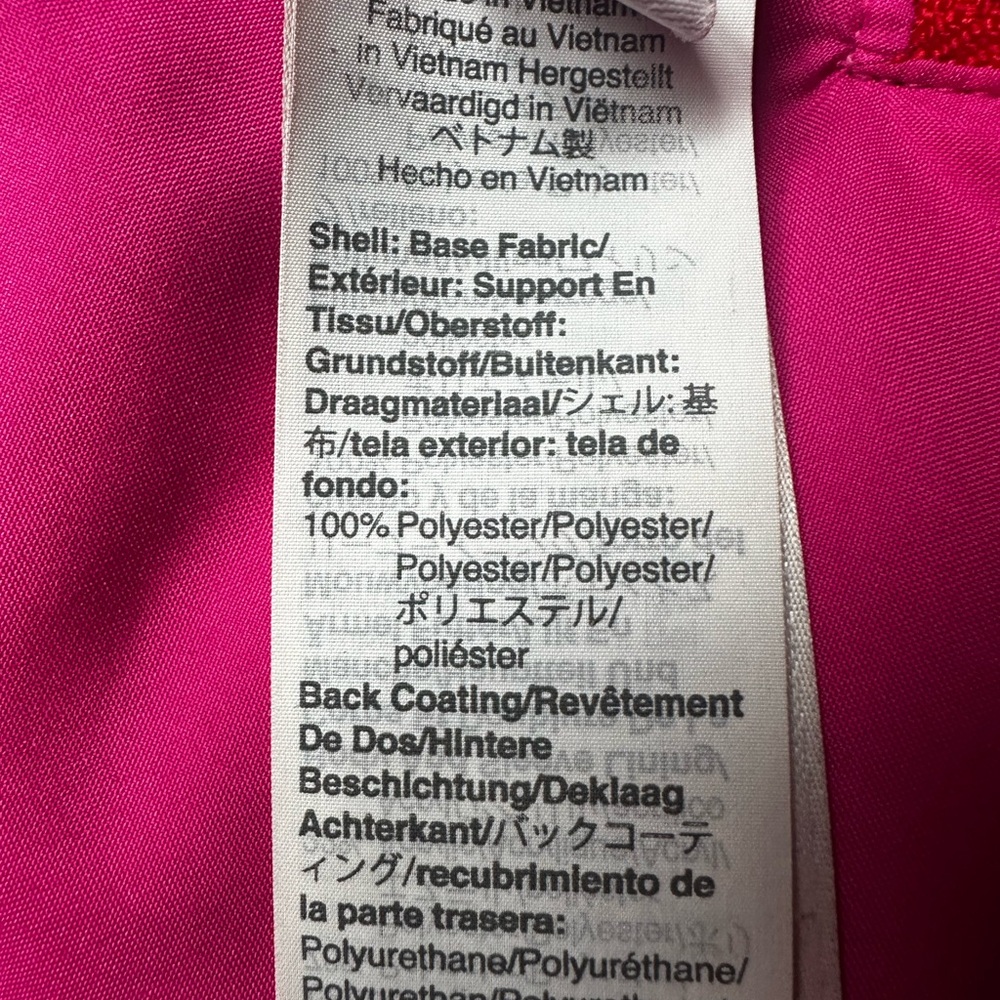 J. Crew Red Puffer Jacket with Pink Lining - Picture 6 of 6